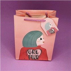 Пакет подарочный (S) "Girl"